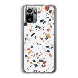 CaseCompany Terrazzo N°4: Xiaomi Redmi Note 10S Transparant Hoesje