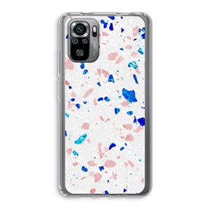 CaseCompany Terrazzo N°6: Xiaomi Redmi Note 10S Transparant Hoesje