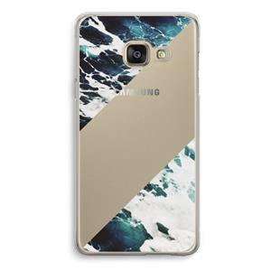 CaseCompany Golven: Samsung A3 (2017) Transparant Hoesje