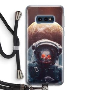 CaseCompany Voyager: Samsung Galaxy S10e Transparant Hoesje met koord