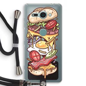 CaseCompany Diet Coke Please: Sony Xperia XZ2 Compact Transparant Hoesje met koord