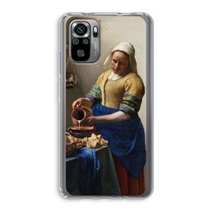 CaseCompany The Milkmaid: Xiaomi Redmi Note 10S Transparant Hoesje