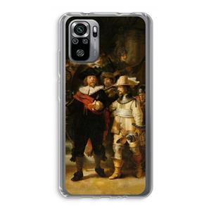 CaseCompany De Nachtwacht: Xiaomi Redmi Note 10S Transparant Hoesje