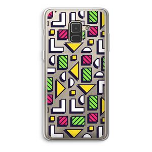 8-bit N°4: Samsung Galaxy A8 (2018) Transparant Hoesje