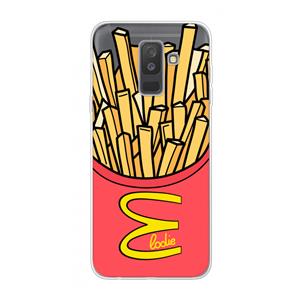 CaseCompany McElodie: Samsung Galaxy A6 Plus (2018) Transparant Hoesje