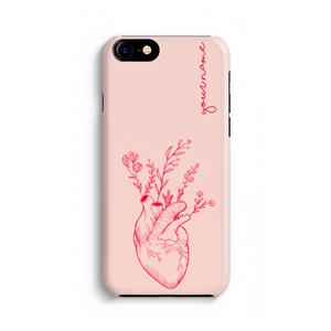 CaseCompany Blooming Heart: Volledig geprint iPhone SE 2020 Hoesje