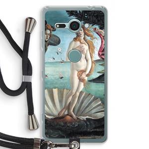 CaseCompany Birth Of Venus: Sony Xperia XZ2 Compact Transparant Hoesje met koord