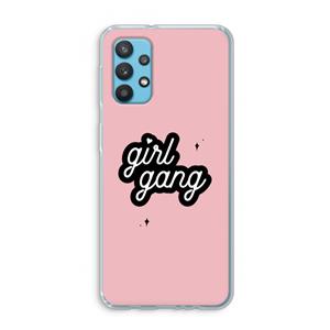 CaseCompany Girl Gang: Samsung Galaxy A32 4G Transparant Hoesje