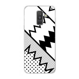 CaseCompany Pop Art #5: Samsung Galaxy A6 Plus (2018) Transparant Hoesje