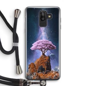 CaseCompany Ambition: Samsung Galaxy J8 (2018) Transparant Hoesje met koord