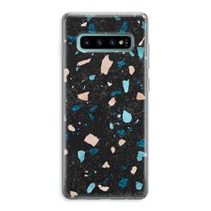 CaseCompany Terrazzo N°11: Samsung Galaxy S10 Plus Transparant Hoesje