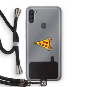 CaseCompany You Complete Me #1: Samsung Galaxy A11 Transparant Hoesje met koord