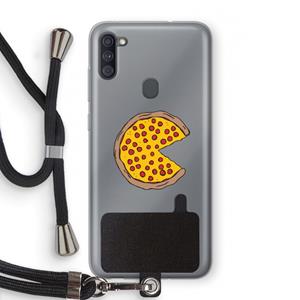 CaseCompany You Complete Me #2: Samsung Galaxy A11 Transparant Hoesje met koord