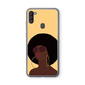 CaseCompany Golden hour: Samsung Galaxy A11 Transparant Hoesje