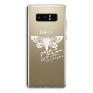 CaseCompany Good or bad: Samsung Galaxy Note 8 Transparant Hoesje