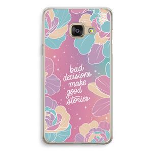 CaseCompany Good stories: Samsung A3 (2017) Transparant Hoesje