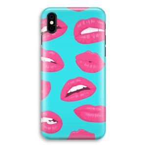 CaseCompany Bite my lip: iPhone Xs Volledig Geprint Hoesje