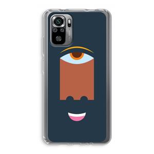 CaseCompany Mono M: Xiaomi Redmi Note 10S Transparant Hoesje