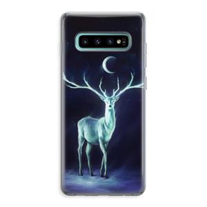 CaseCompany Nightbringer: Samsung Galaxy S10 Plus Transparant Hoesje