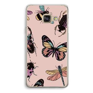 CaseCompany Tiny Bugs: Samsung A3 (2017) Transparant Hoesje