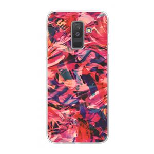 CaseCompany California: Samsung Galaxy A6 Plus (2018) Transparant Hoesje