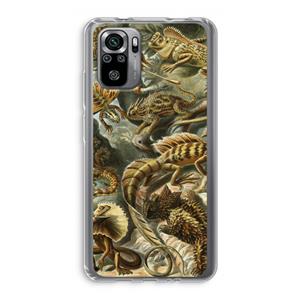 CaseCompany Haeckel Lacertilia: Xiaomi Redmi Note 10S Transparant Hoesje