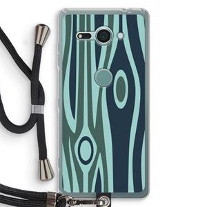 CaseCompany Bast B: Sony Xperia XZ2 Compact Transparant Hoesje met koord