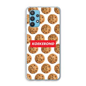 CaseCompany Koekerond: Samsung Galaxy A32 4G Transparant Hoesje