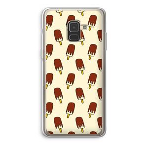 CaseCompany Yummy: Samsung Galaxy A8 (2018) Transparant Hoesje