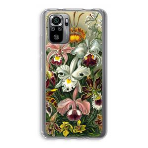 CaseCompany Haeckel Orchidae: Xiaomi Redmi Note 10S Transparant Hoesje