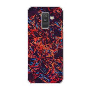 CaseCompany Lucifer: Samsung Galaxy A6 Plus (2018) Transparant Hoesje