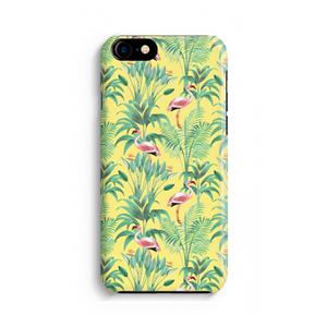 CaseCompany Flamingo party: Volledig geprint iPhone SE 2020 Hoesje
