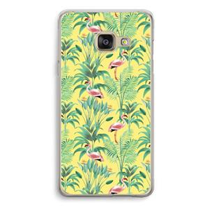 CaseCompany Flamingo party: Samsung A3 (2017) Transparant Hoesje