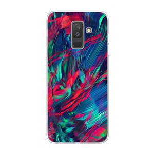 CaseCompany Pilgrims Of The Sea: Samsung Galaxy A6 Plus (2018) Transparant Hoesje