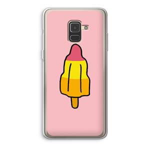 CaseCompany Raketijsje: Samsung Galaxy A8 (2018) Transparant Hoesje