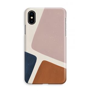 CaseCompany Geo #2: iPhone X Volledig Geprint Hoesje