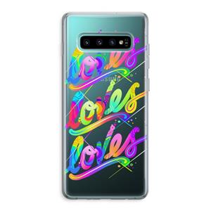 CaseCompany Loves: Samsung Galaxy S10 Plus Transparant Hoesje