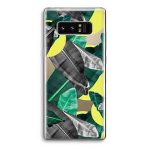 CaseCompany Fantasie jungle: Samsung Galaxy Note 8 Transparant Hoesje