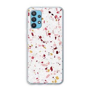 CaseCompany Terrazzo N°9: Samsung Galaxy A32 4G Transparant Hoesje