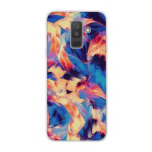 CaseCompany Tuesday Night: Samsung Galaxy A6 Plus (2018) Transparant Hoesje