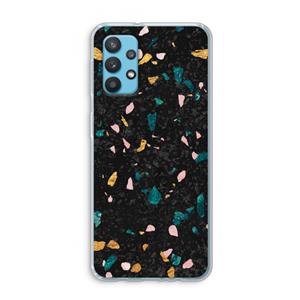 CaseCompany Terrazzo N°10: Samsung Galaxy A32 4G Transparant Hoesje