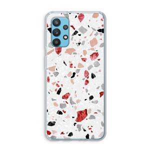 CaseCompany Terrazzo N°12: Samsung Galaxy A32 4G Transparant Hoesje
