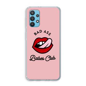 CaseCompany Badass Babes Club: Samsung Galaxy A32 4G Transparant Hoesje