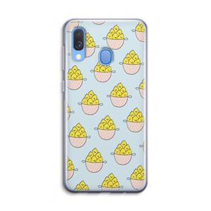 CaseCompany Citroenen: Samsung Galaxy A40 Transparant Hoesje