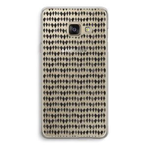 CaseCompany Crazy shapes: Samsung A3 (2017) Transparant Hoesje