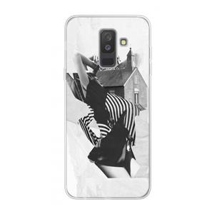 CaseCompany House: Samsung Galaxy A6 Plus (2018) Transparant Hoesje