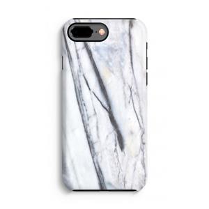 CaseCompany Gestreepte marmer: iPhone 7 Plus Tough Case