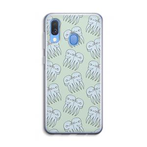 CaseCompany Octopussen: Samsung Galaxy A40 Transparant Hoesje