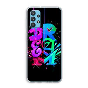 CaseCompany Dream: Samsung Galaxy A32 4G Transparant Hoesje