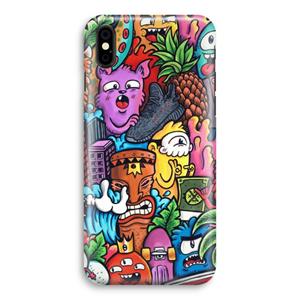 CaseCompany Vexx Mixtape: iPhone Xs Volledig Geprint Hoesje